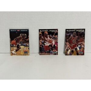 Lot of 3 1992 skybox Michael Jordan cards 39, 40, 105